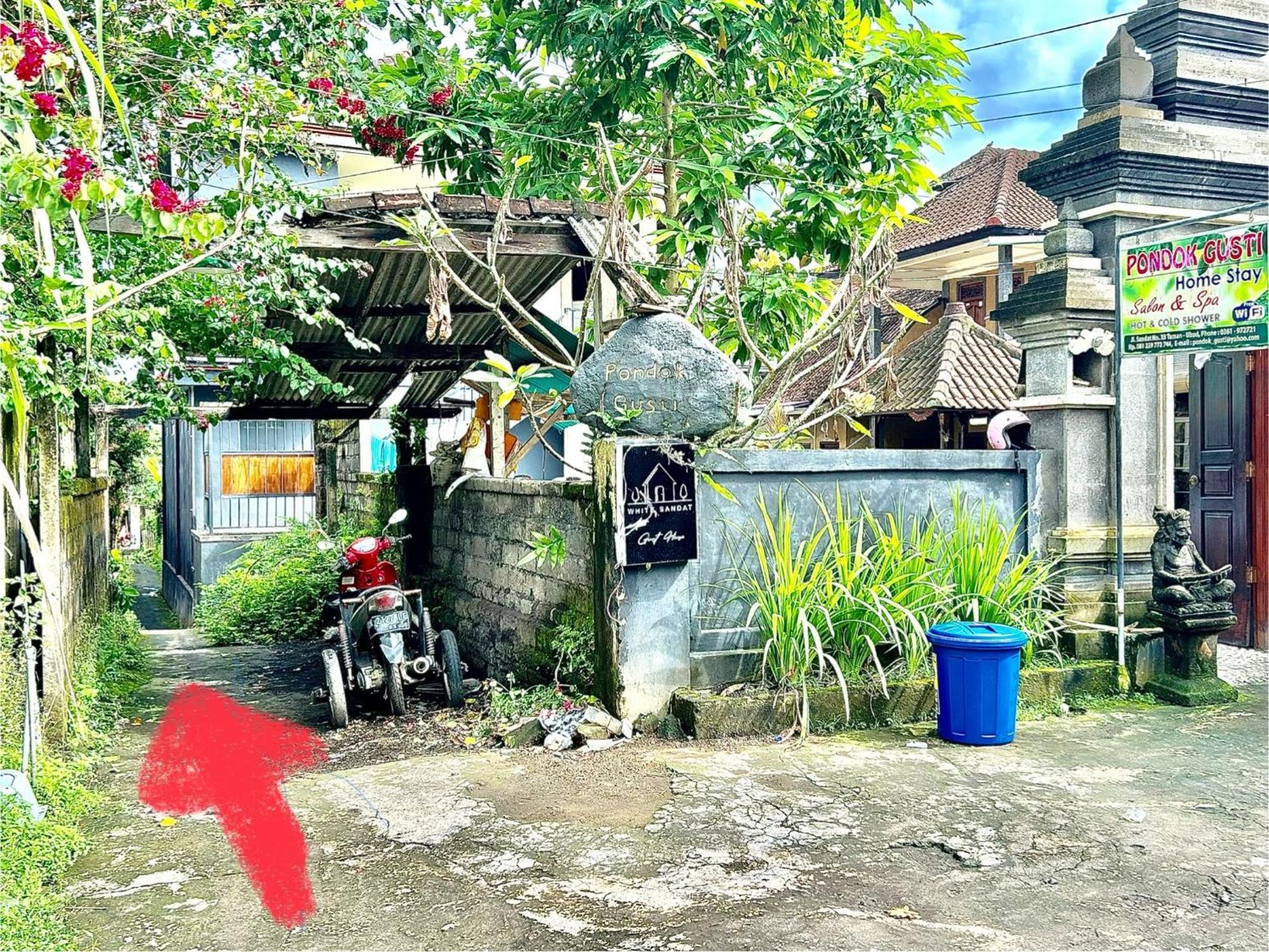 White Sandat Guest House Убуд Экстерьер фото